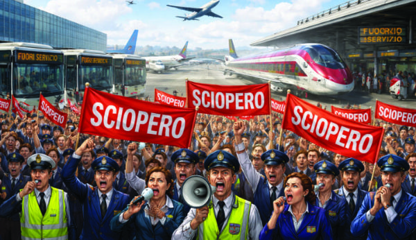 railway strike Verona