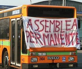 Transport strikes in Italy