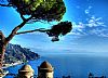 From the sky of Ravello to the sea in Minori