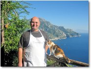 Luca attends Mamma Agata's cooking school in Ravello