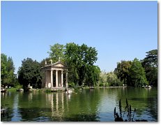 Rome - the gardens of Villa Borghese