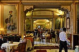 The historic Caffe Gambrinus in Naples