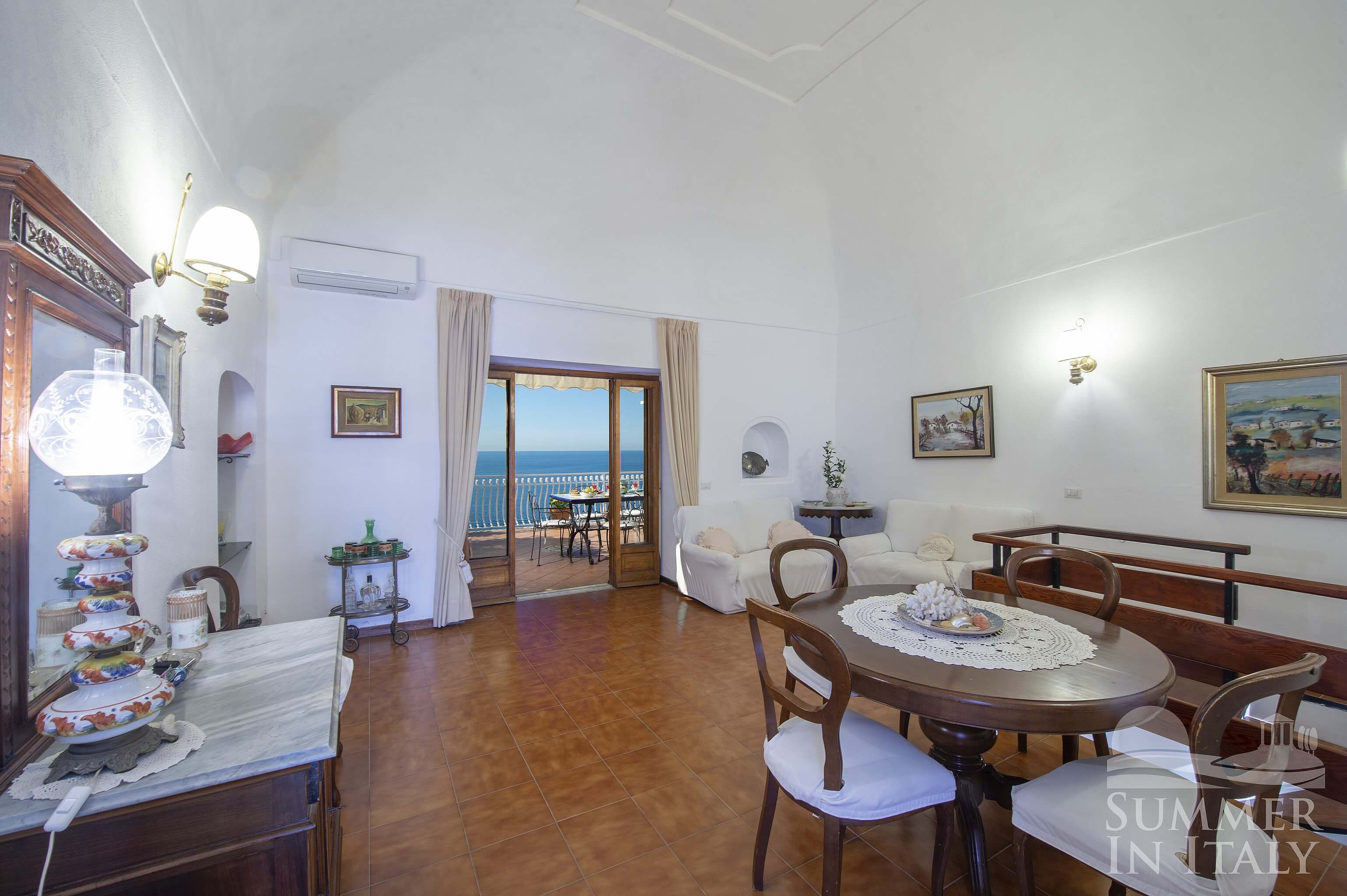 Villa Serafina: Self catering accommodation in Praiano, Amalfi Coast, Italy