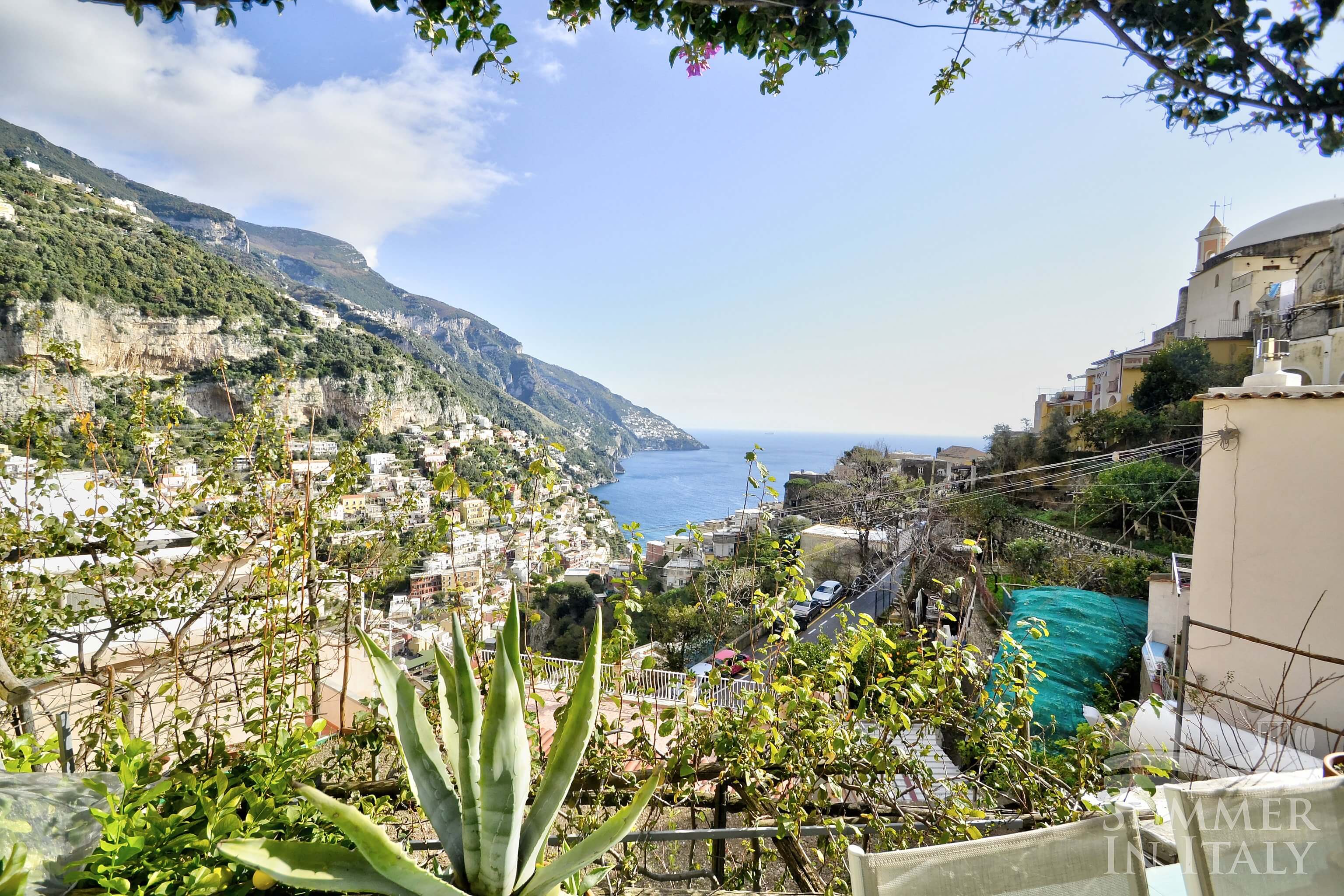 Villa Dolce Self catering in Positano, Amalfi Coast, Italy