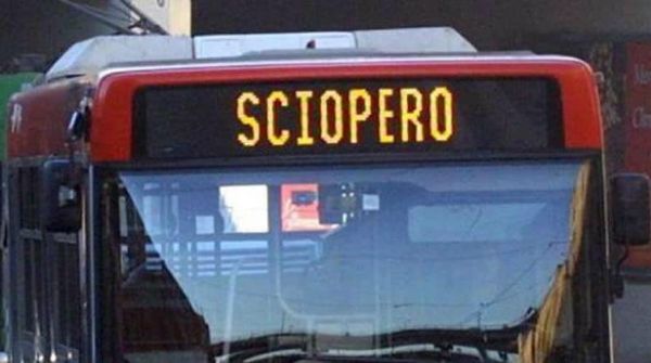 Italy general strike trains motorways buses