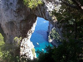 The Natural Arch, Hike or Trail in Capri and Ischia, Italy