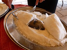 Fish in a Salt Crust