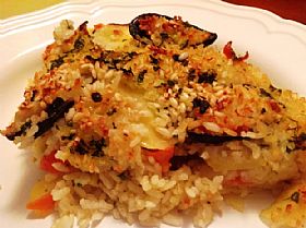 Rice with Mussels and Potatoes