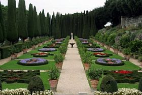 Papal Gardens at Castel Gandolfo