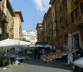 Market of Via Tito Speri