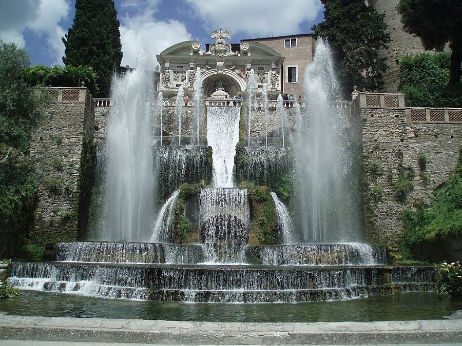 Villa D Este Tourist Attraction In Rome And Latium Italy