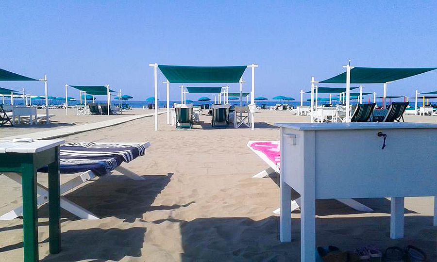 Bagno Santa Maria Beach, Beach in Tuscany, Italy