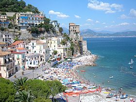 Town in Amalfi Coast, Italy