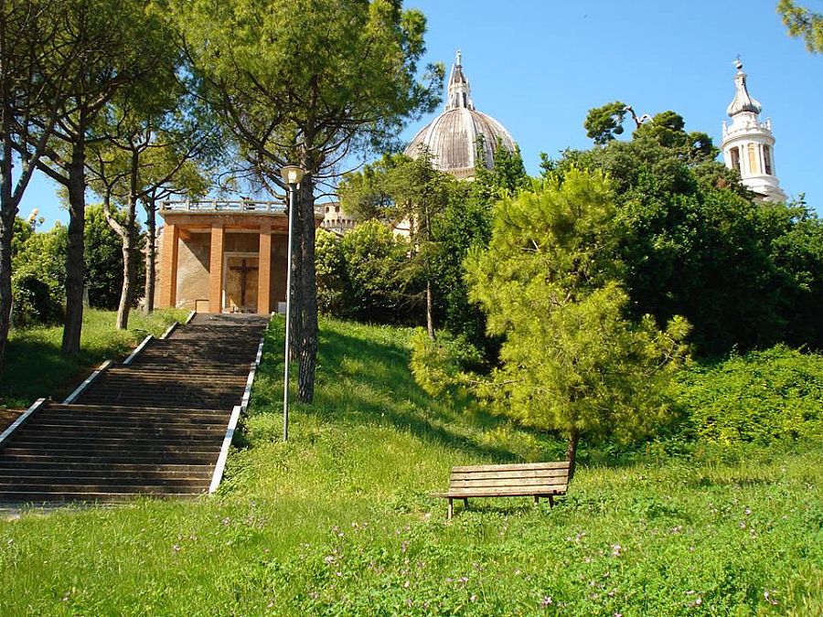 The Holy Staircase to Loreto and Polish Cemetery