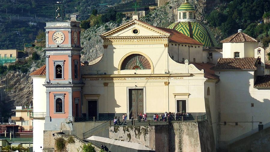 Church San Pietro Apostolo Cetara Church In Amalfi Coast Italy