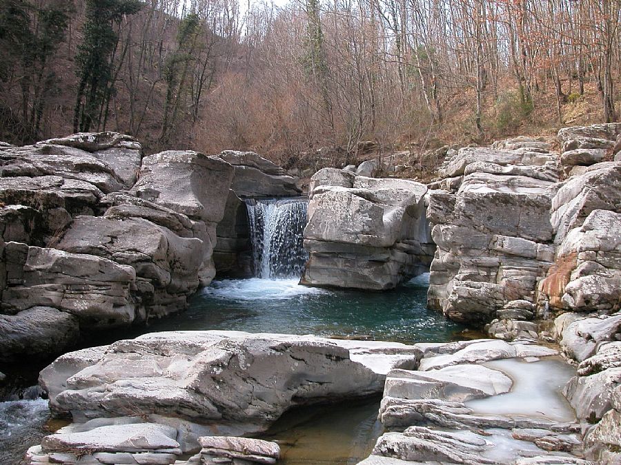 The Cascades of the Farma Stream