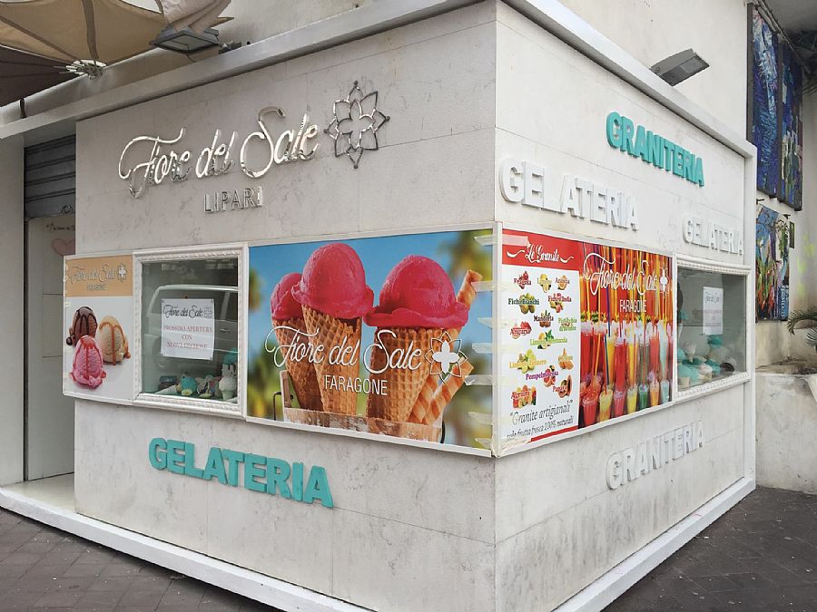 Fiore del Sale Granita and Gelato